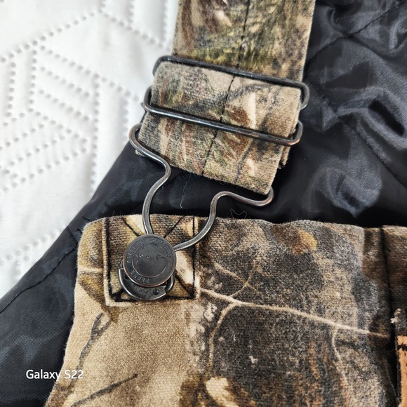 Berne Realtree mens Camo Quilted Lined Insulated Bib Overalls Realtree XL Short - Picture 6 of 16
